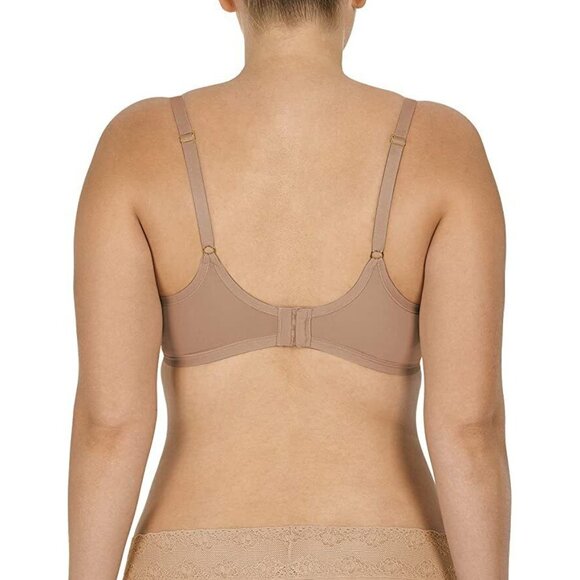 🆕 NATORI Refined Full Underwire T-Shirt Bra 34DD Pecan Beige #7313219 - Picture 3 of 8